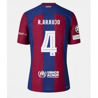 Barcelona Ronald Araujo #4 Replika Hemmatröja Dam 2023-24 Kortärmad